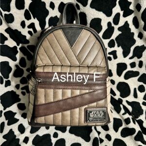 Star Wars loungefly Rey Backpack heart logo not rerelease